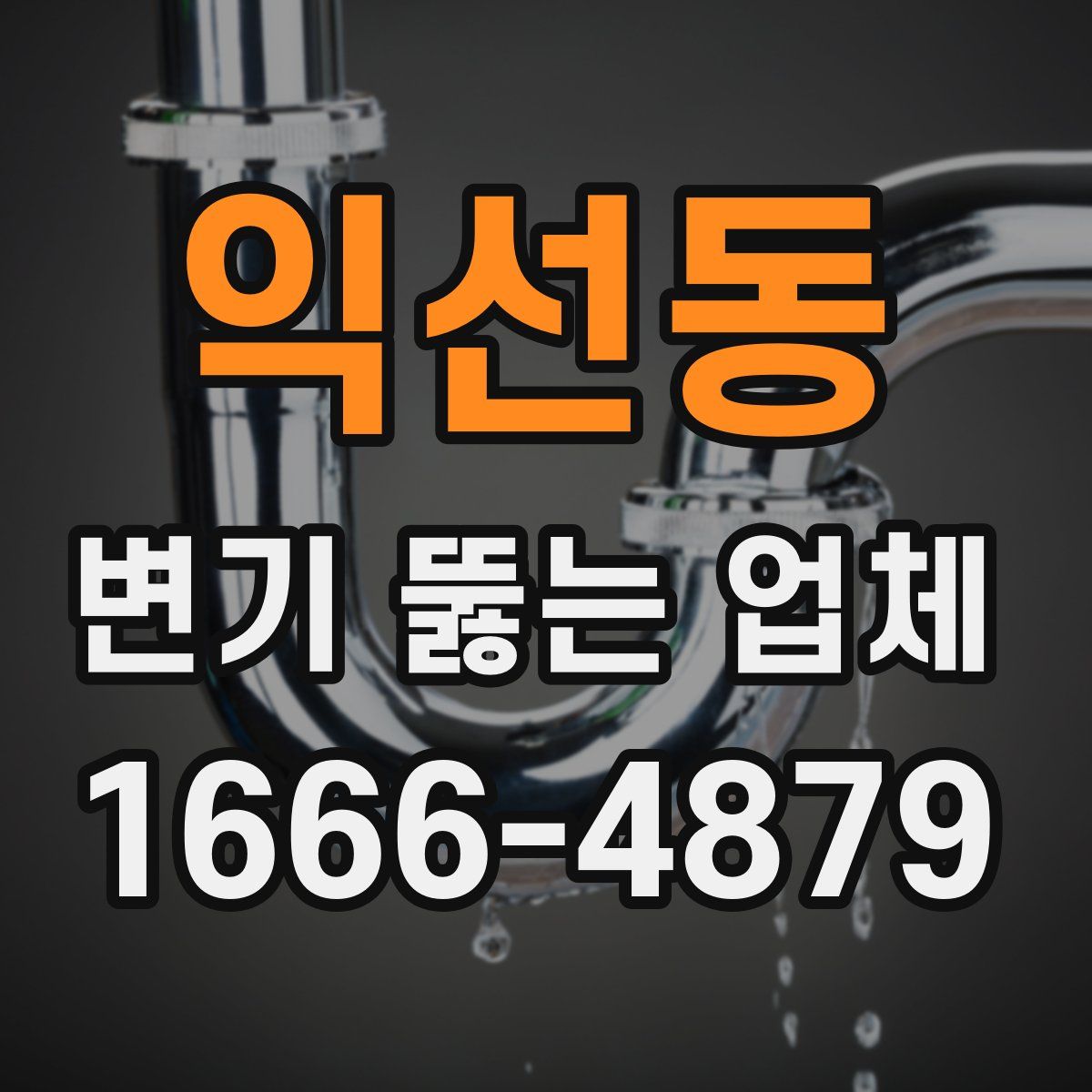 익선동 변기 뚫는 업체