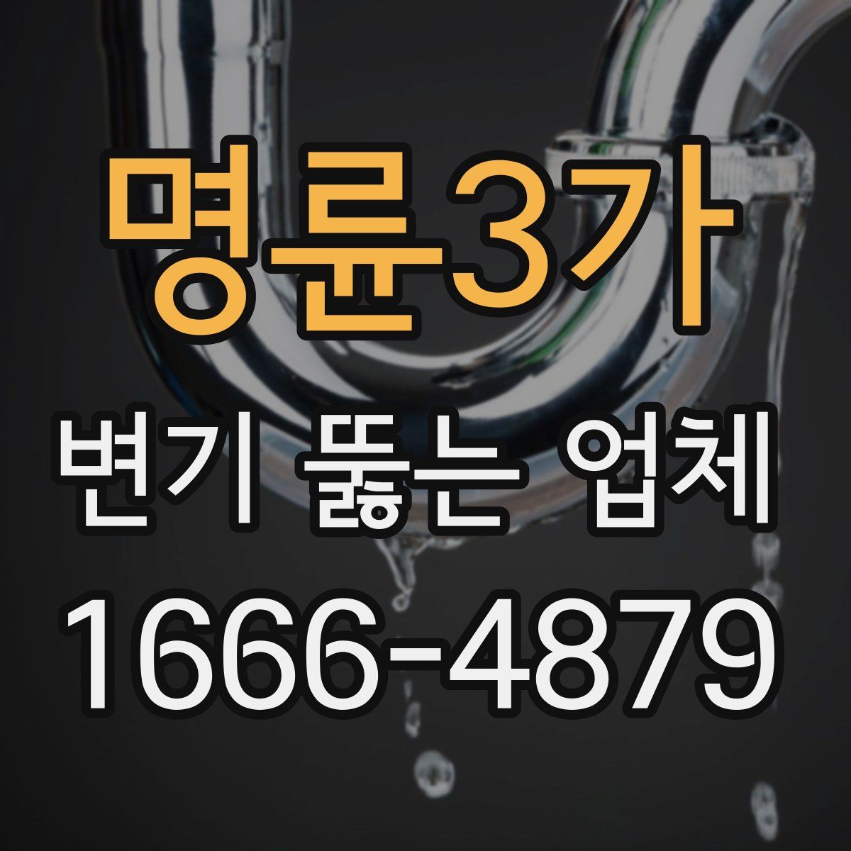명륜3가 변기 뚫는 업체