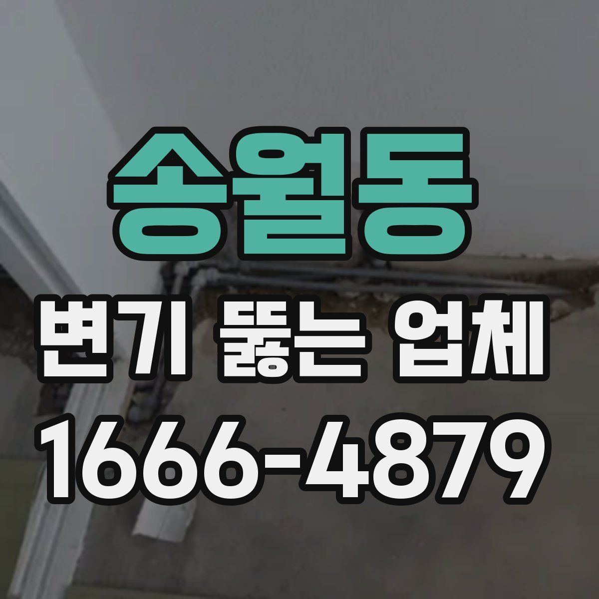 송월동 변기 뚫는 업체