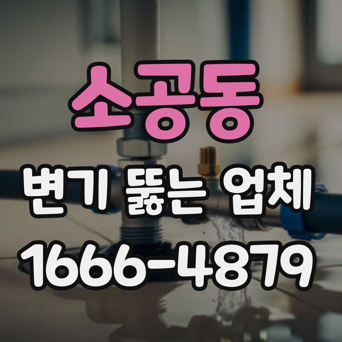소공동 변기 뚫는 업체