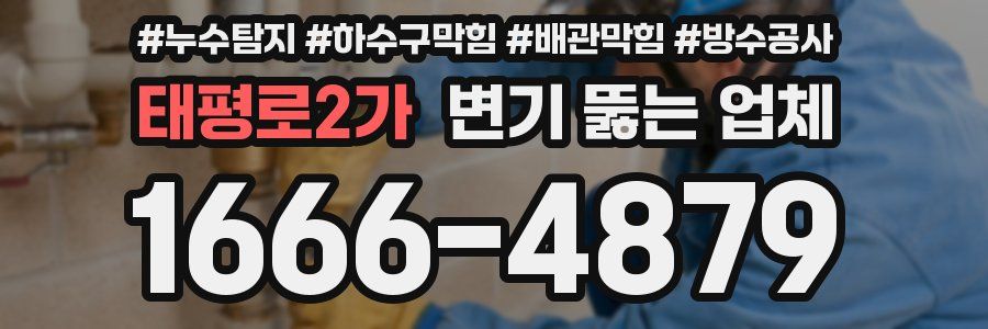 태평로2가 변기 뚫는 업체