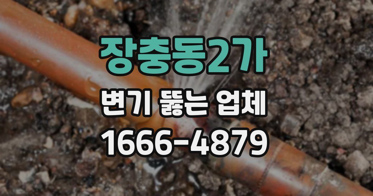 장충동2가 변기 뚫는 업체