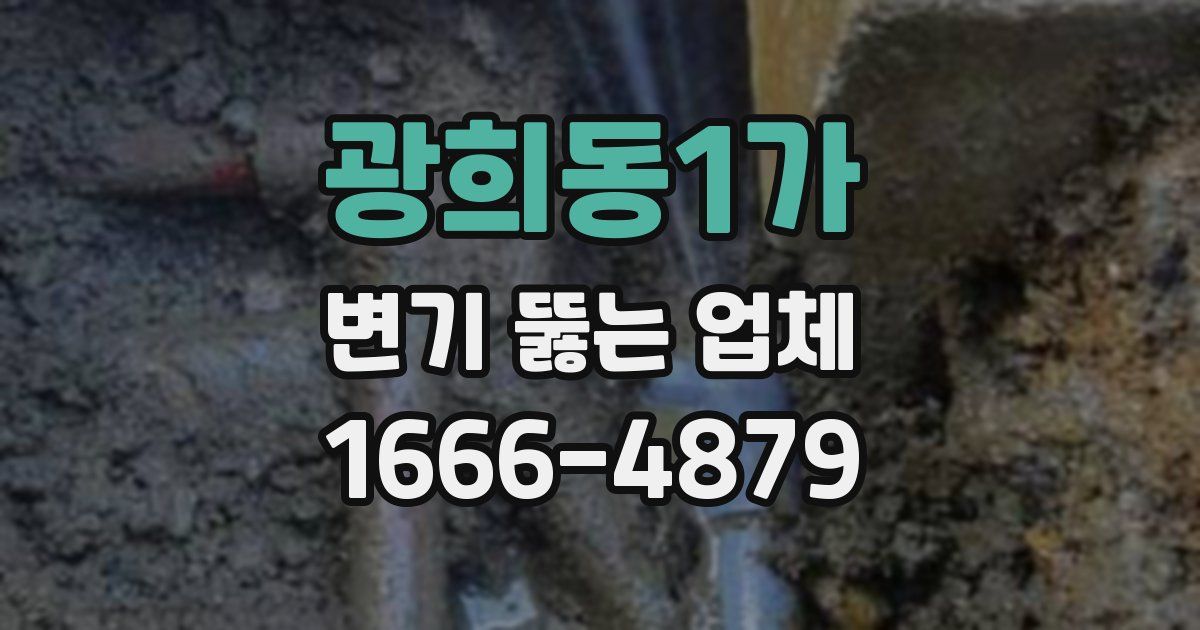 광희동1가 변기 뚫는 업체