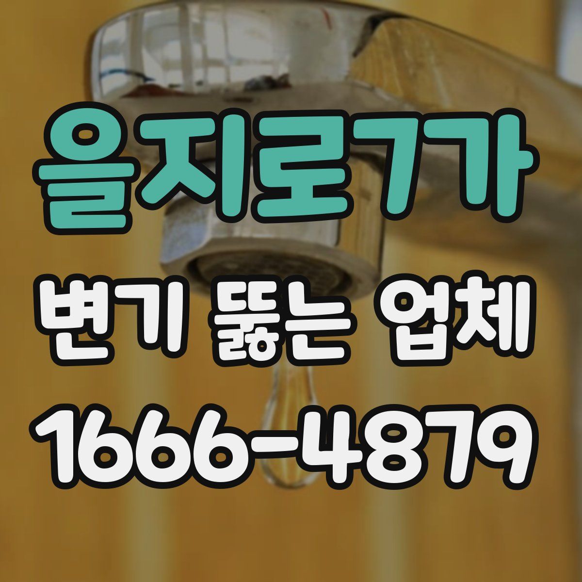 을지로7가 변기 뚫는 업체