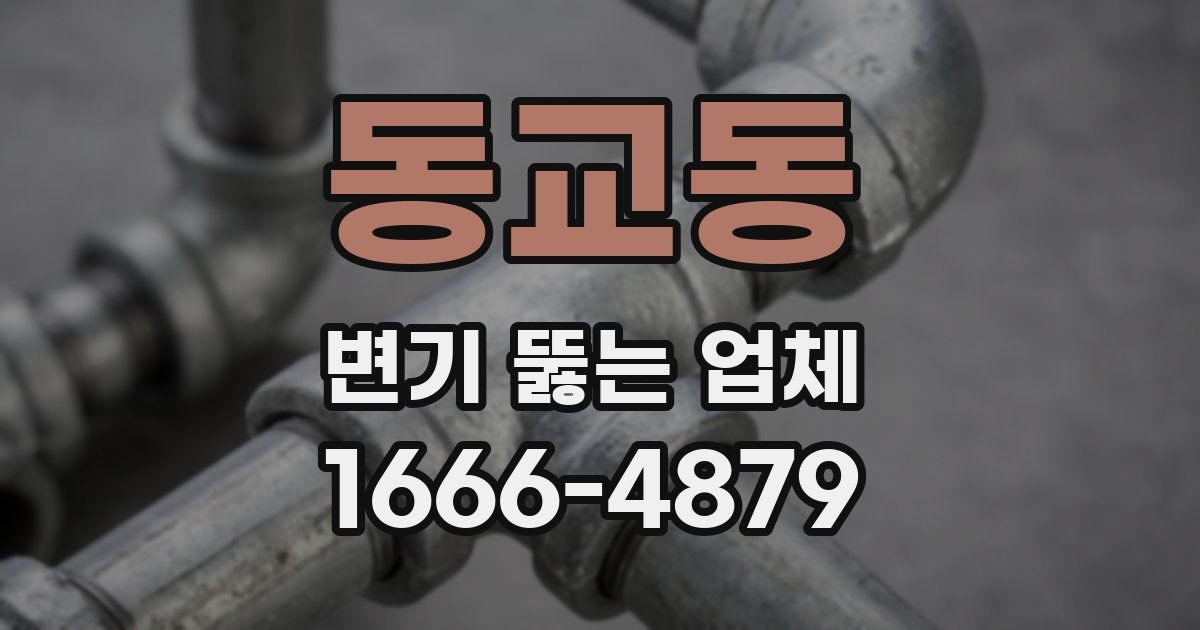 동교동 변기 뚫는 업체