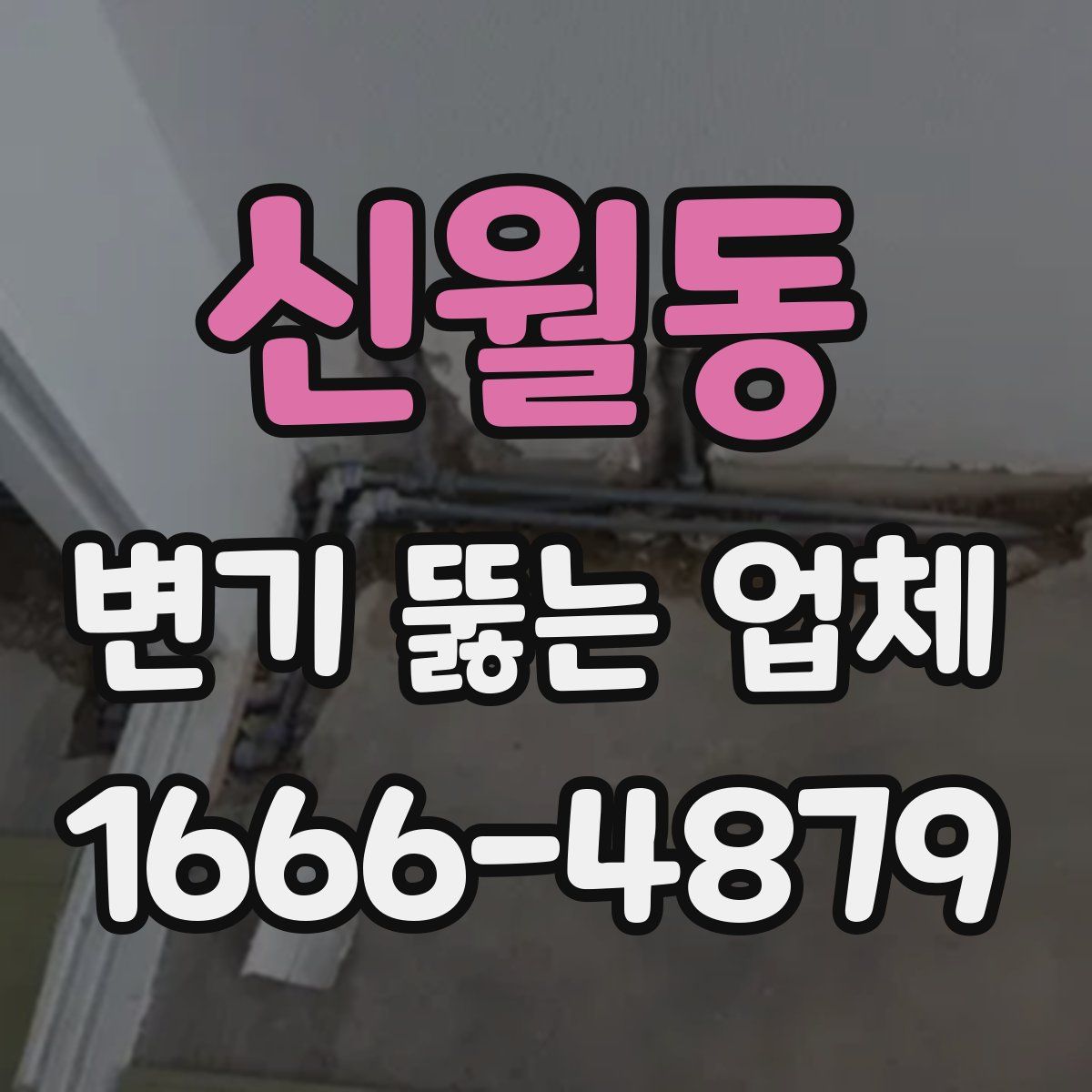 신월동 변기 뚫는 업체