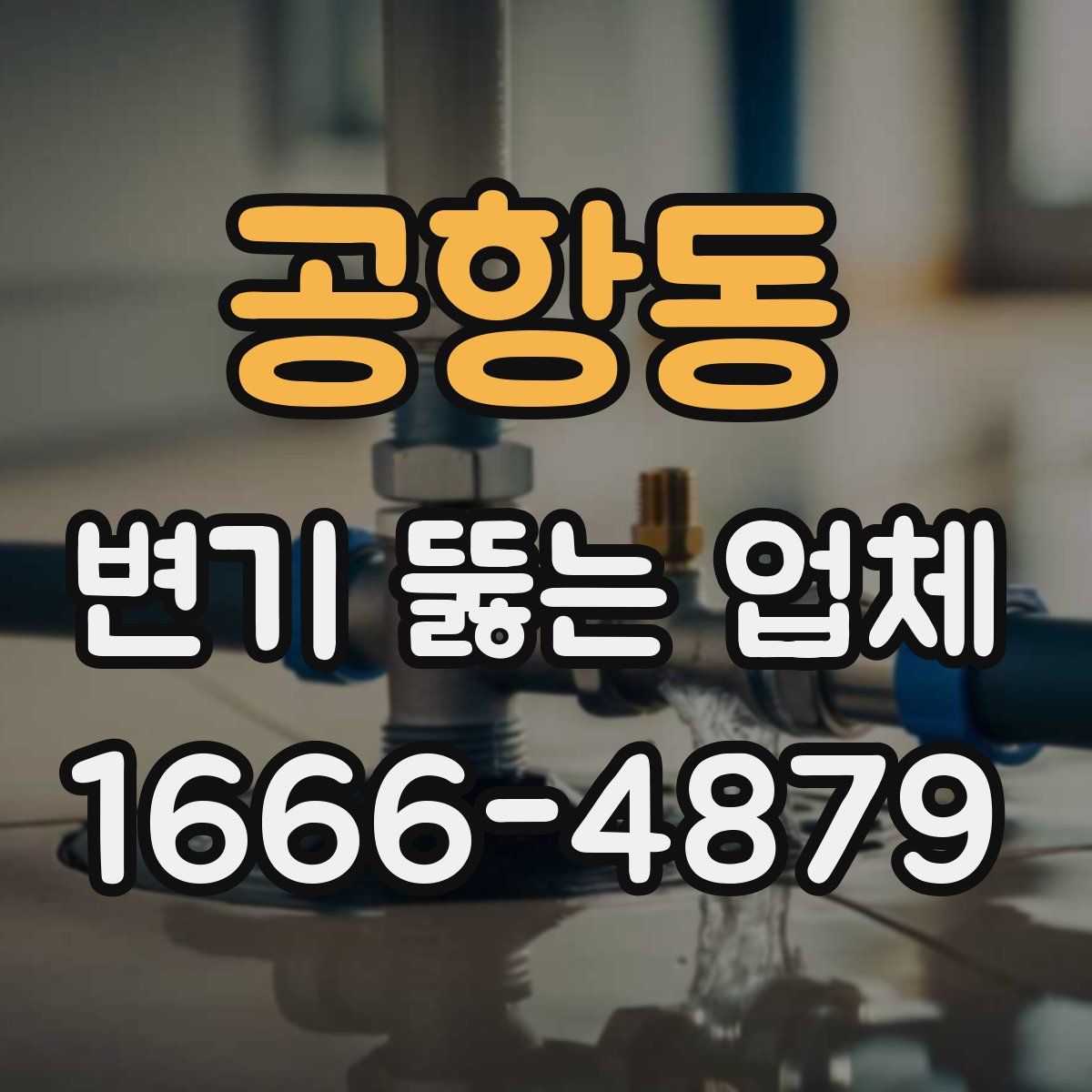공항동 변기 뚫는 업체