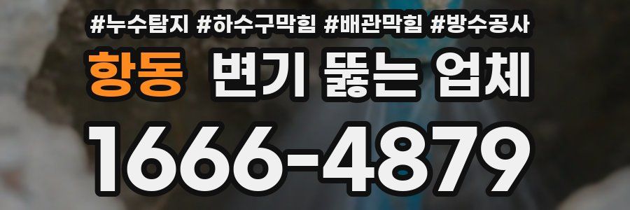 항동 변기 뚫는 업체