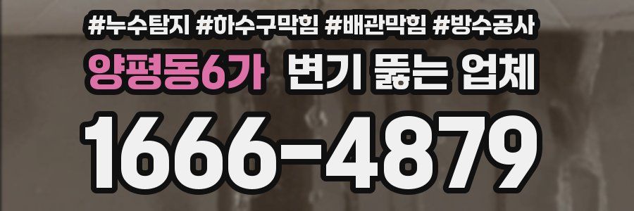 양평동6가 변기 뚫는 업체