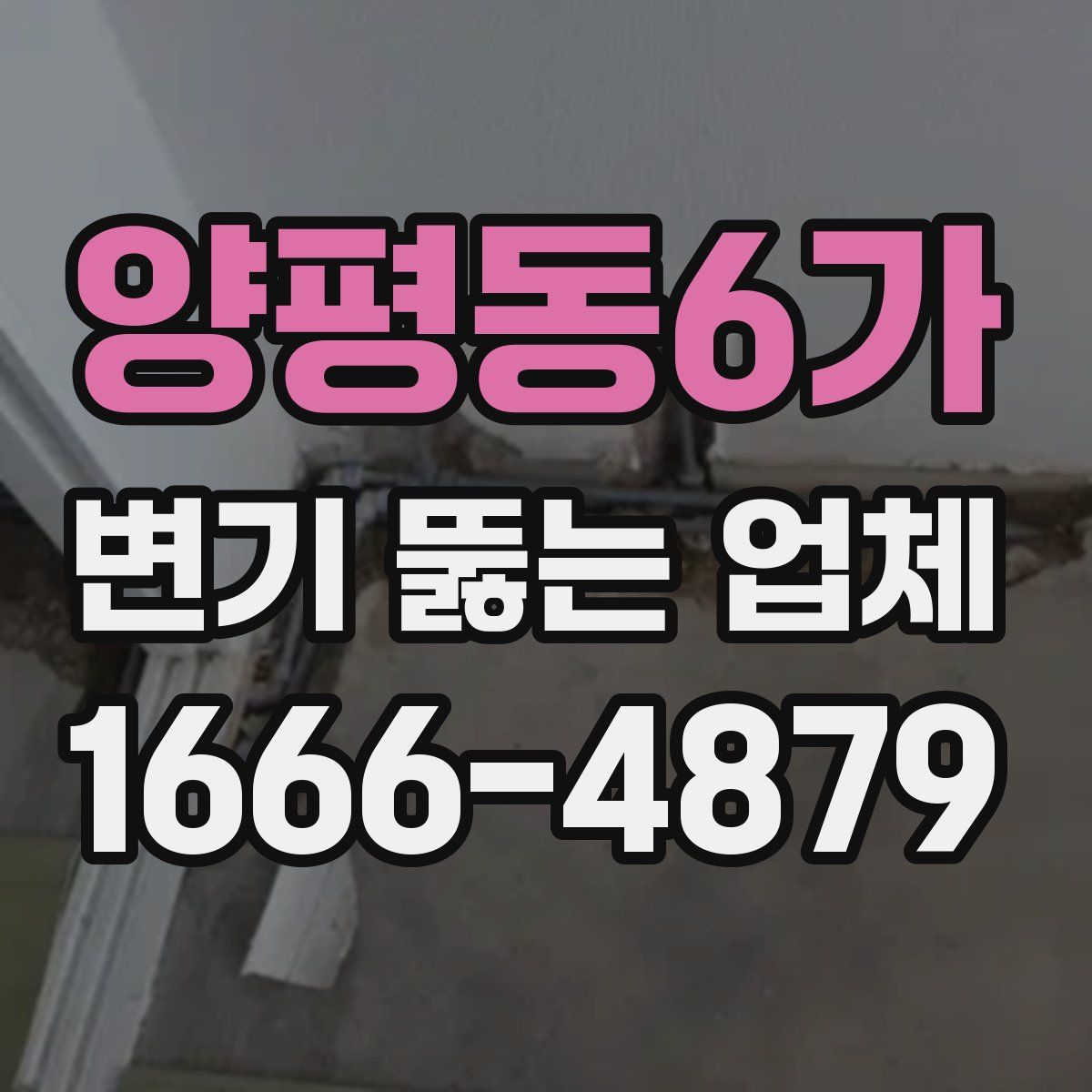 양평동6가 변기 뚫는 업체