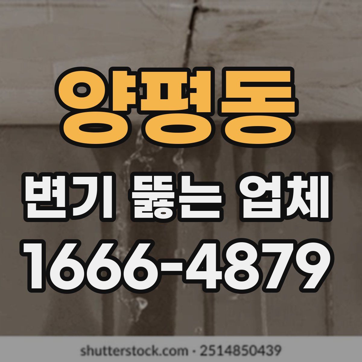 양평동 변기 뚫는 업체