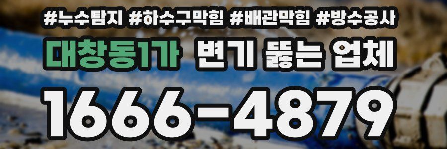 대창동1가 변기 뚫는 업체