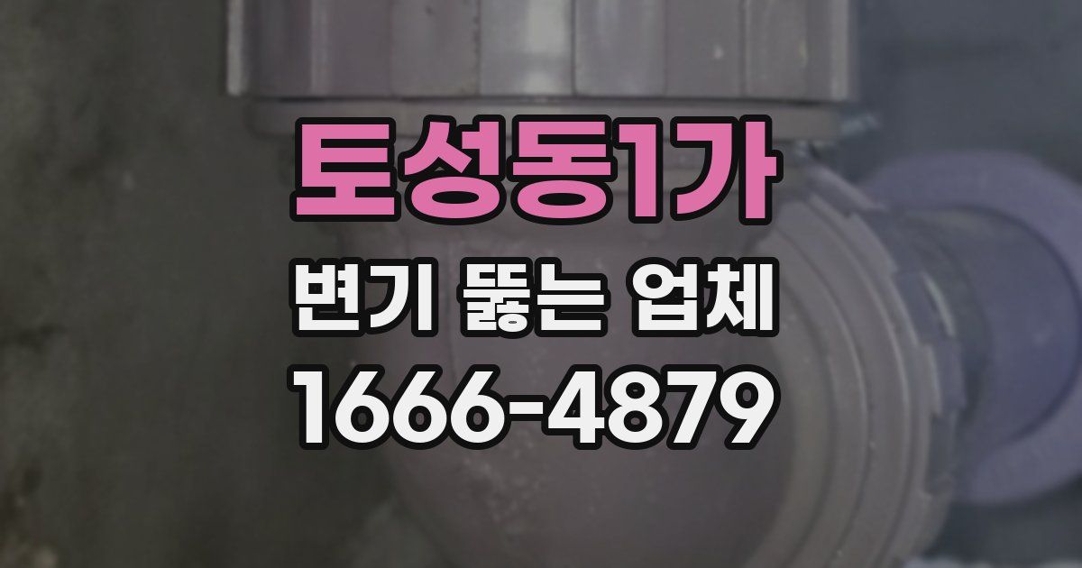 토성동1가 변기 뚫는 업체