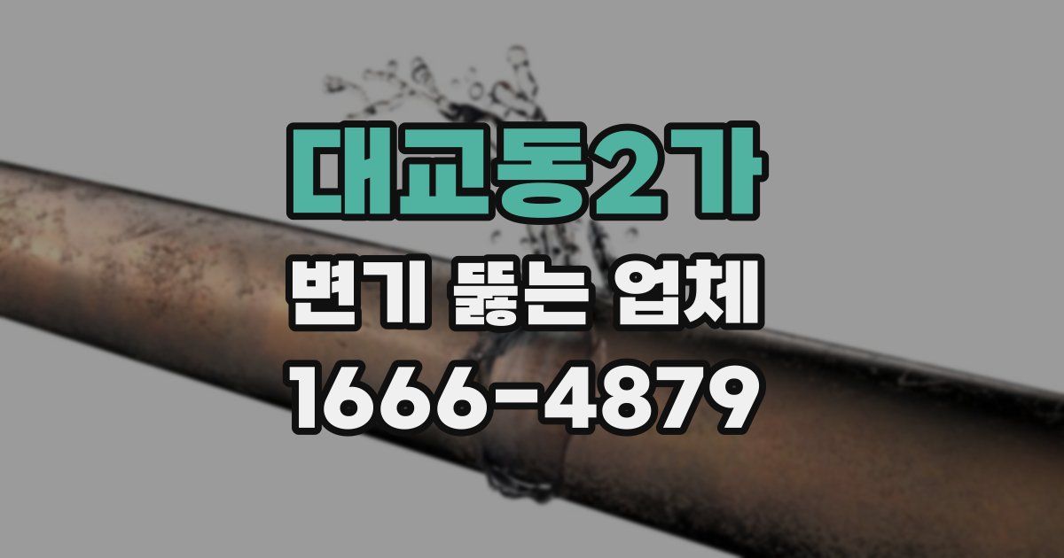 대교동2가 변기 뚫는 업체