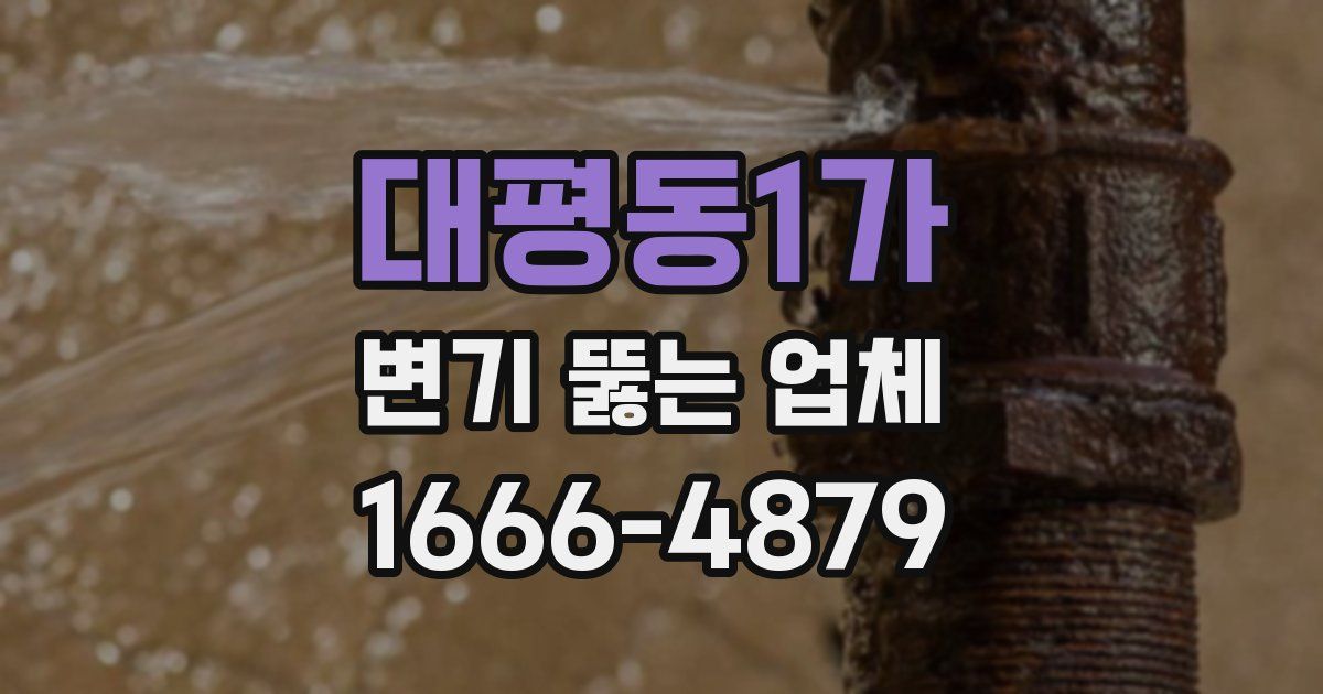 대평동1가 변기 뚫는 업체