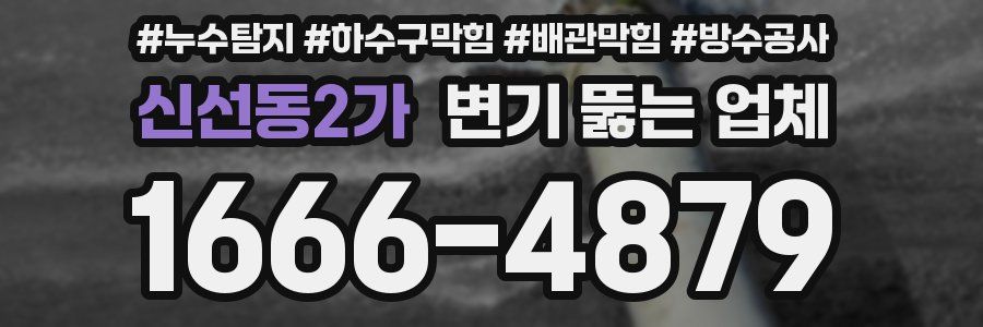 신선동2가 변기 뚫는 업체