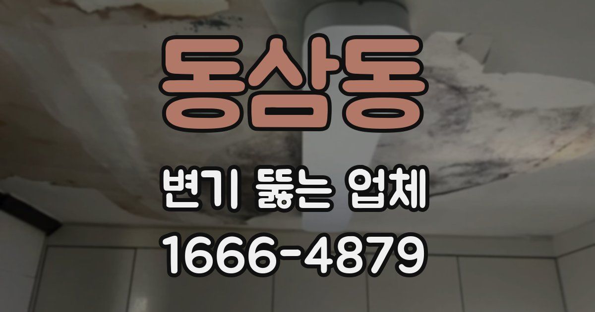 동삼동 변기 뚫는 업체