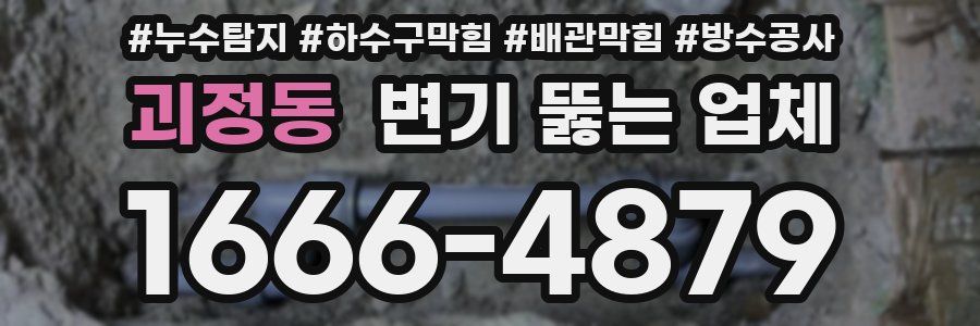 괴정동 변기 뚫는 업체
