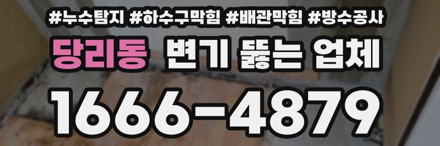 당리동 변기 뚫는 업체