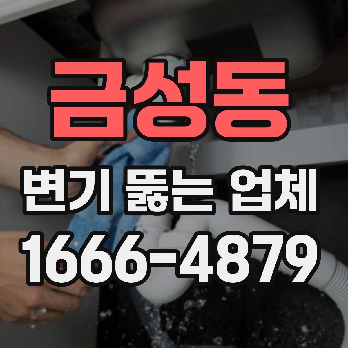 금성동 변기 뚫는 업체