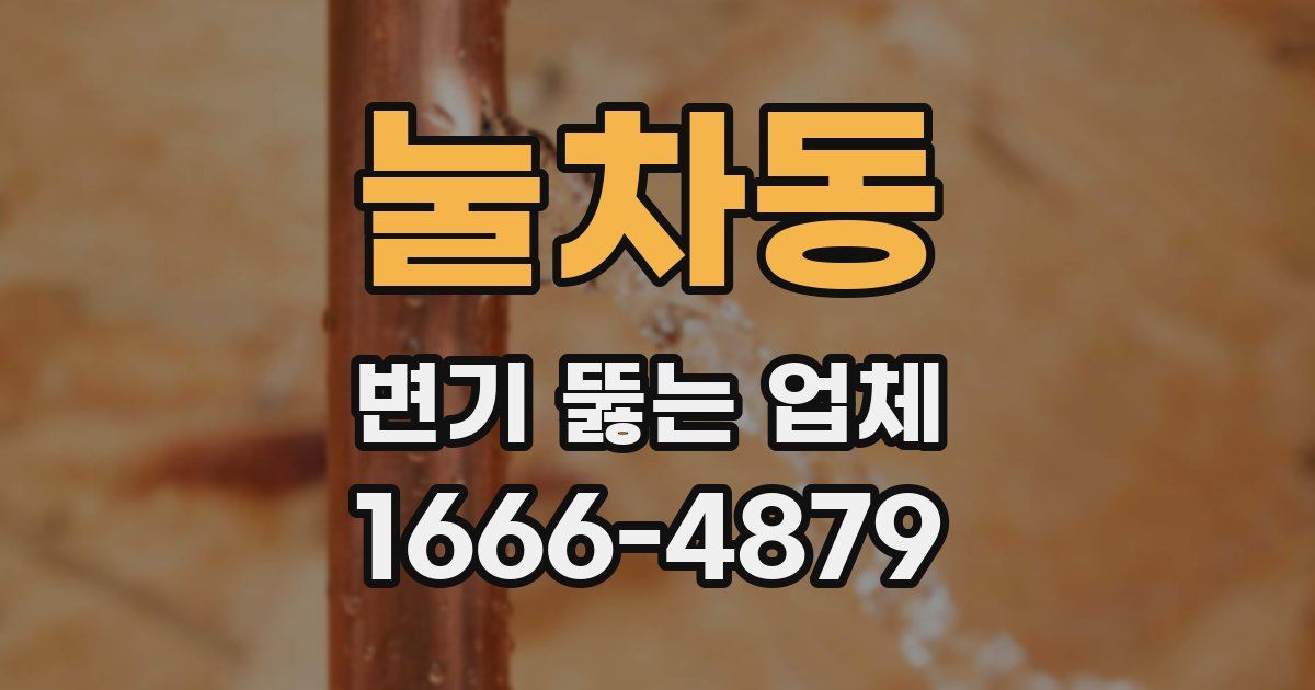눌차동 변기 뚫는 업체