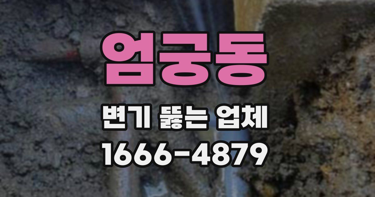 엄궁동 변기 뚫는 업체