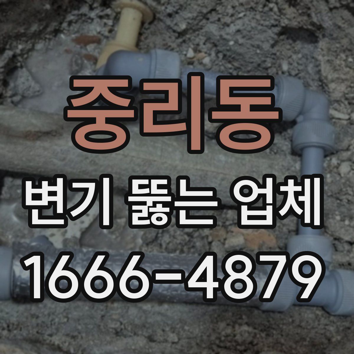 중리동 변기 뚫는 업체
