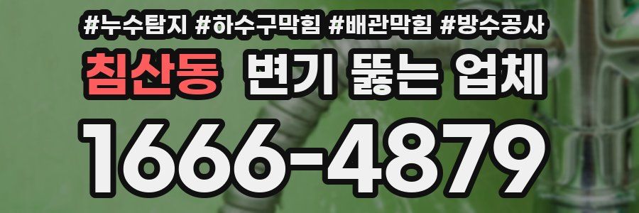 침산동 변기 뚫는 업체