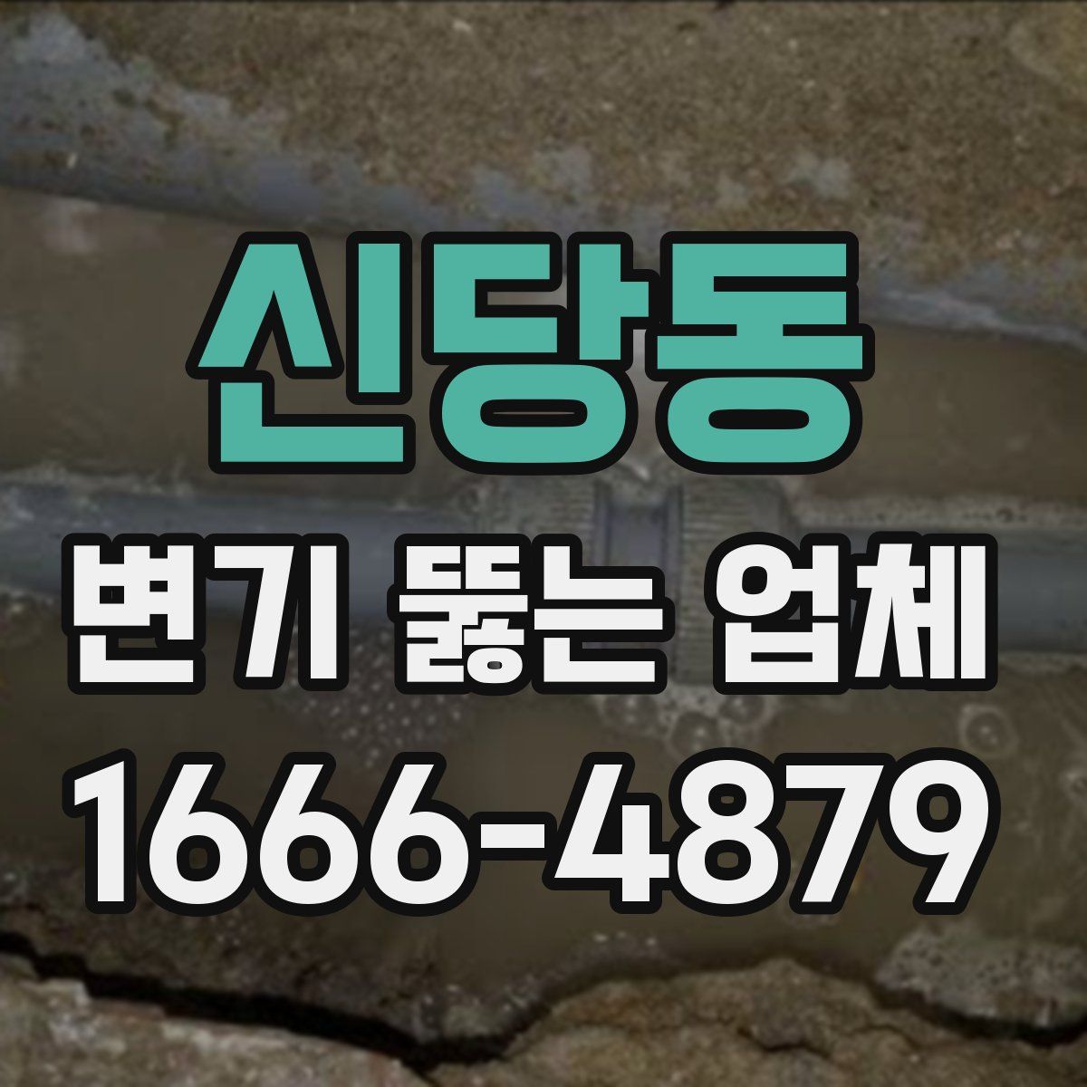 신당동 변기 뚫는 업체