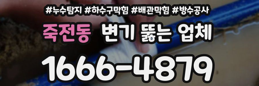 죽전동 변기 뚫는 업체