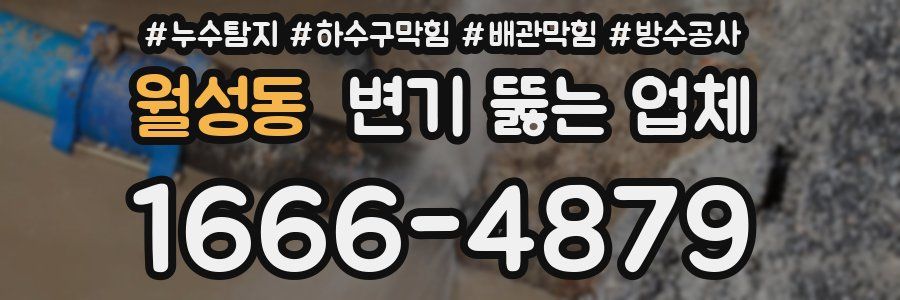 월성동 변기 뚫는 업체