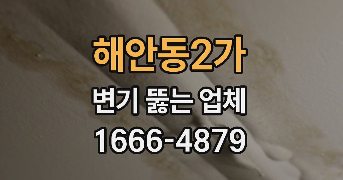 해안동2가 변기 뚫는 업체