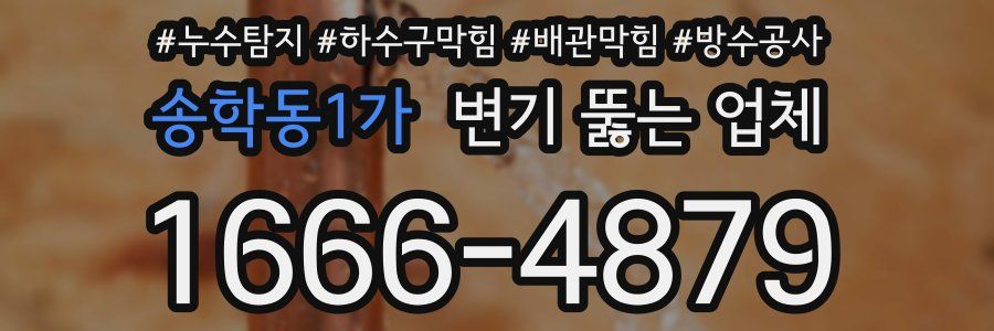 송학동1가 변기 뚫는 업체