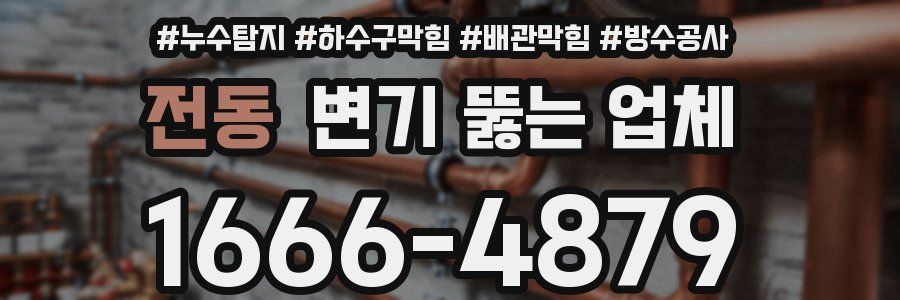 전동 변기 뚫는 업체