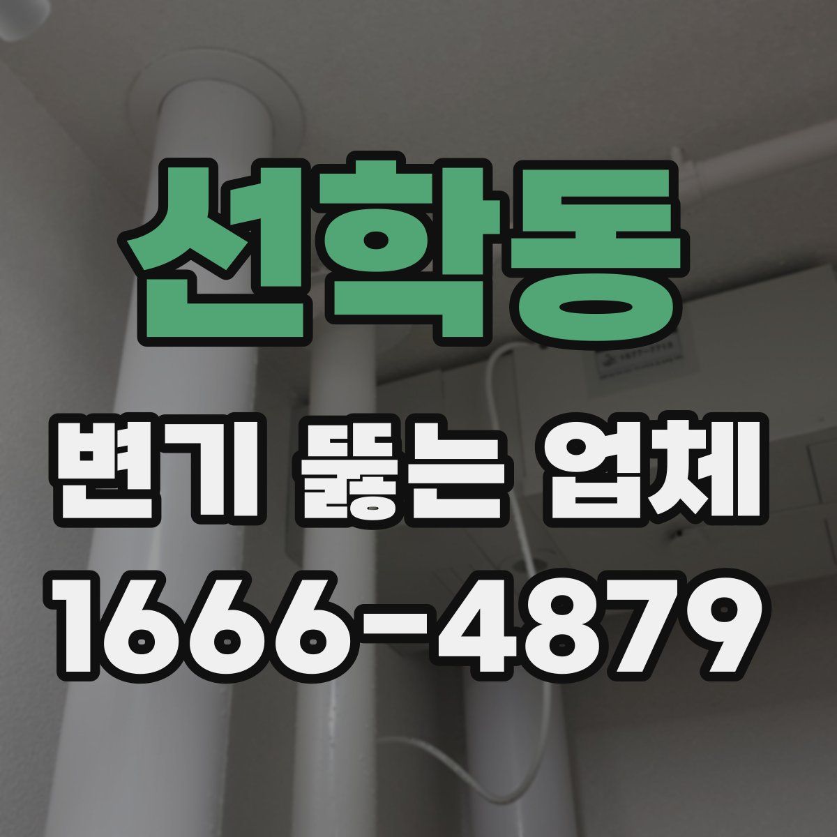 선학동 변기 뚫는 업체