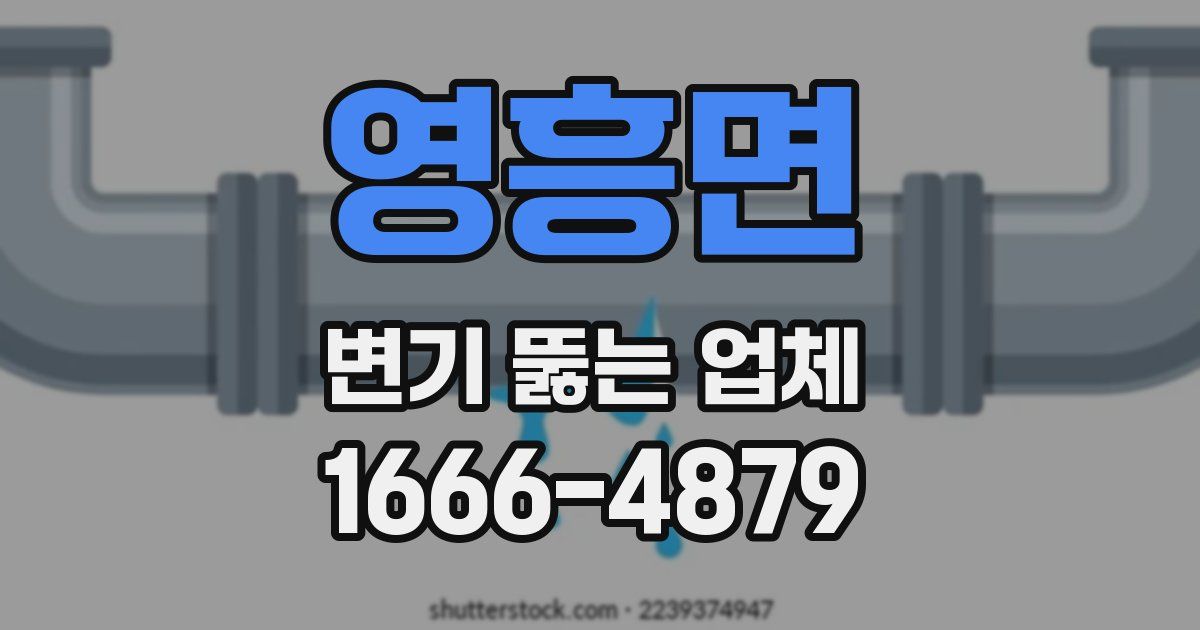 영흥면 변기 뚫는 업체