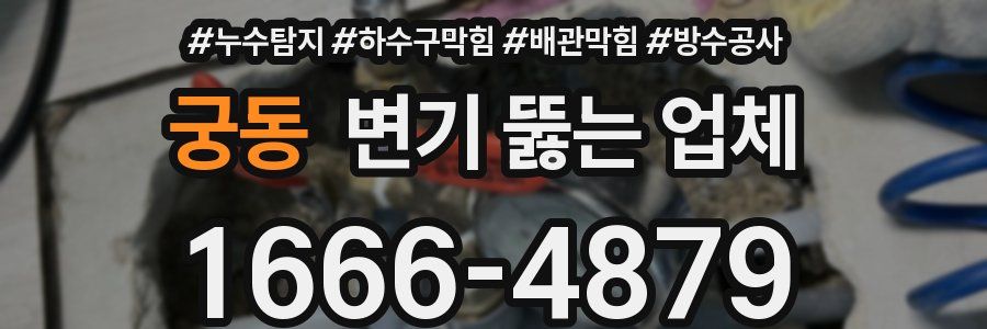 궁동 변기 뚫는 업체
