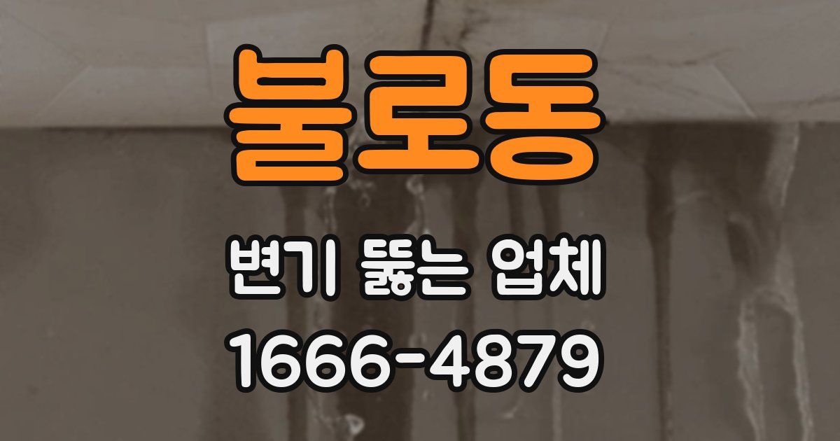 불로동 변기 뚫는 업체