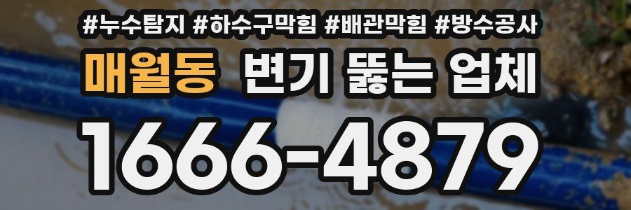 매월동 변기 뚫는 업체
