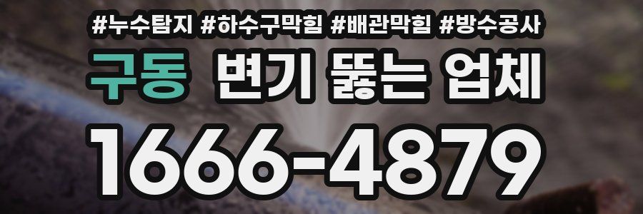 구동 변기 뚫는 업체