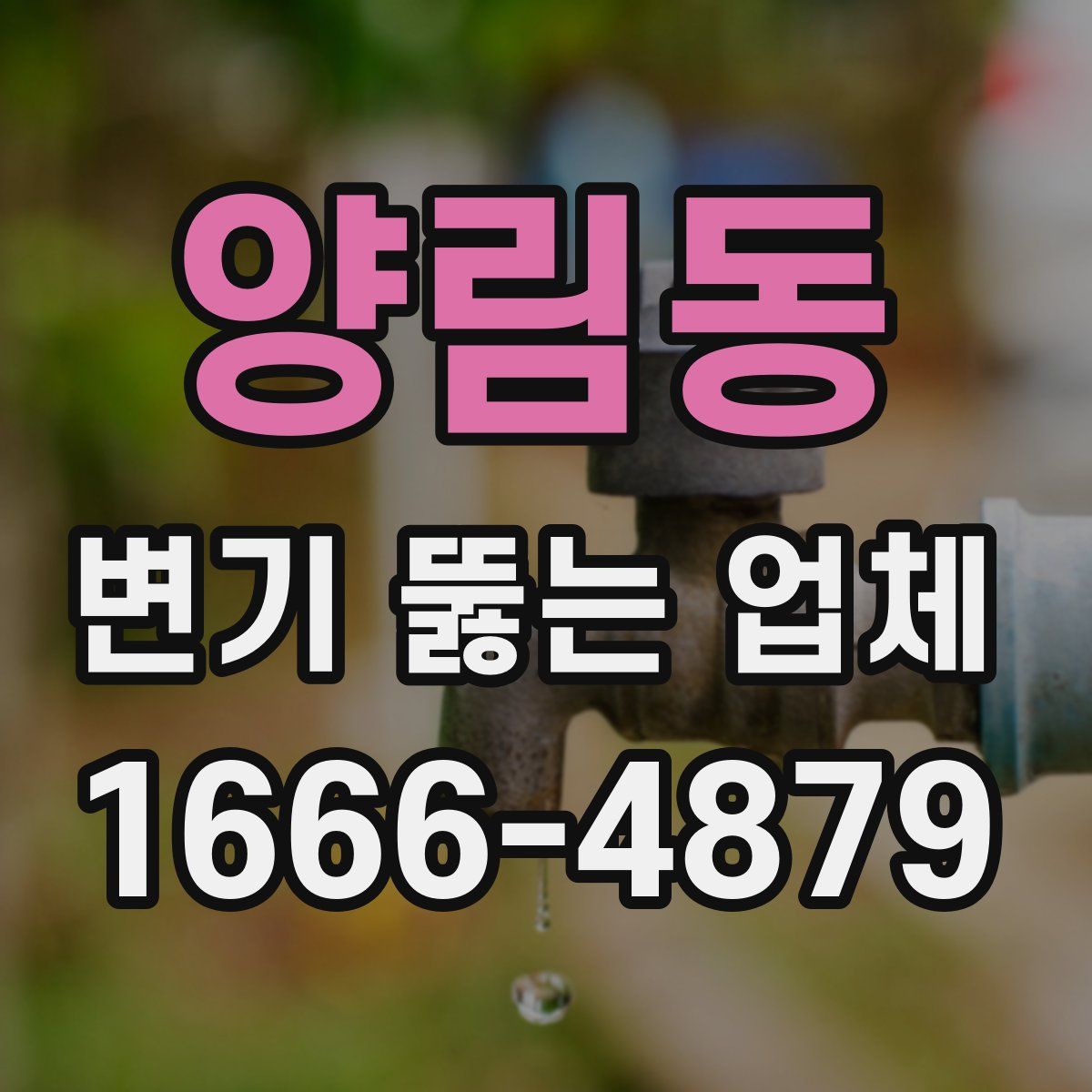 양림동 변기 뚫는 업체