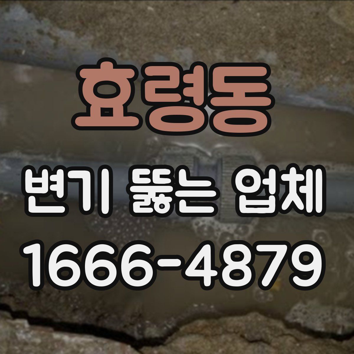 효령동 변기 뚫는 업체