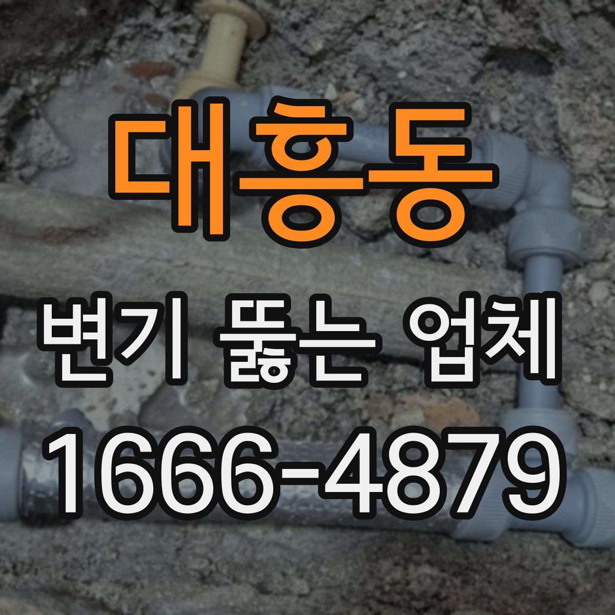 대흥동 변기 뚫는 업체