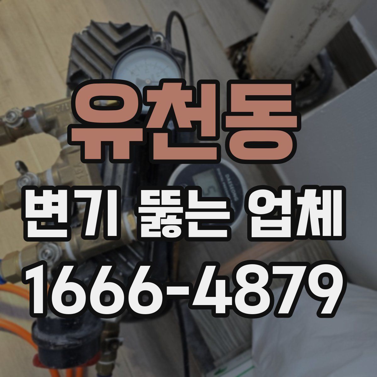 유천동 변기 뚫는 업체