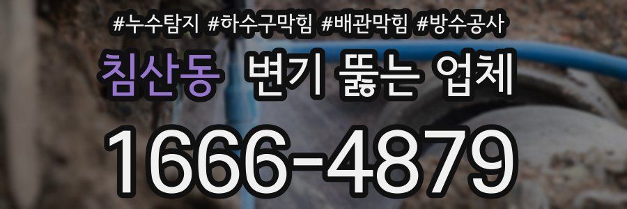 침산동 변기 뚫는 업체