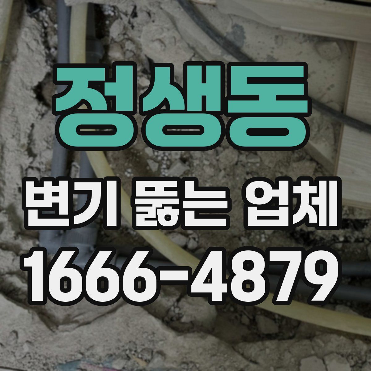 정생동 변기 뚫는 업체