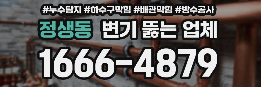 정생동 변기 뚫는 업체