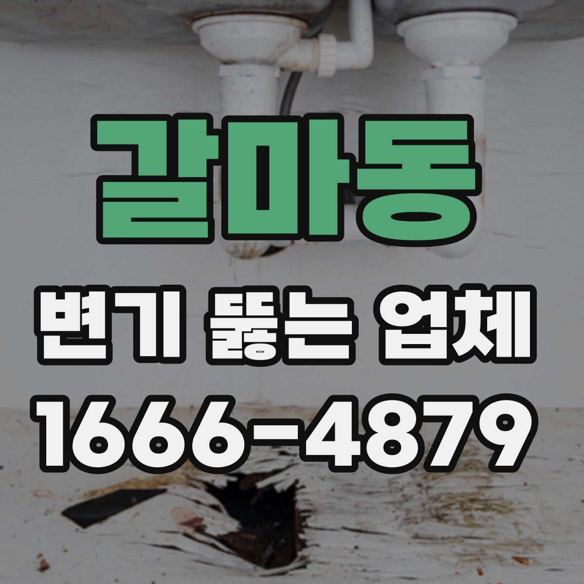 갈마동 변기 뚫는 업체