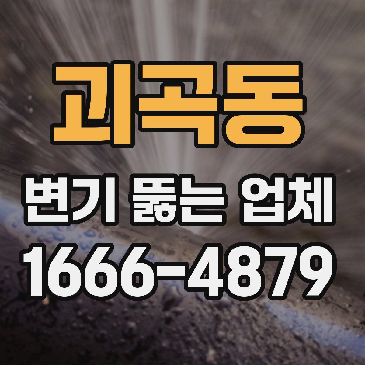괴곡동 변기 뚫는 업체