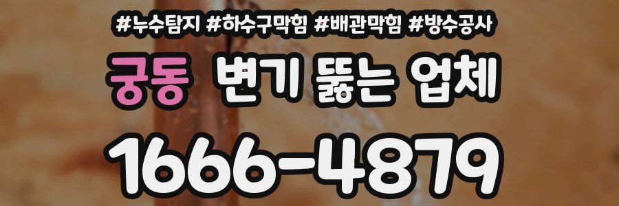 궁동 변기 뚫는 업체